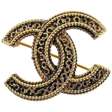 branded usedbrooches chanel|vintage Chanel brooch for sale.